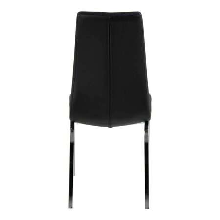 Asama black PU chair