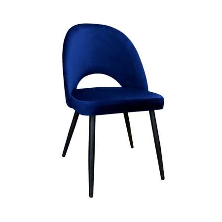 Blue upholstered LUNA chair material MG-16