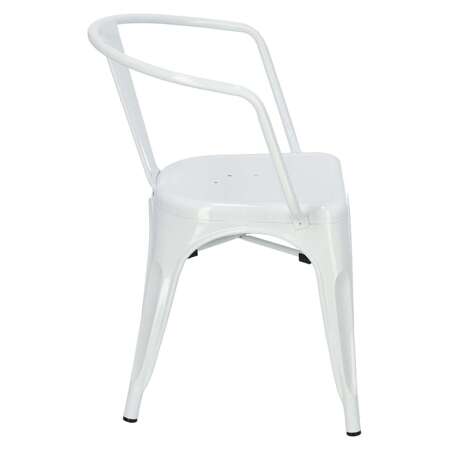 Chair Paris Arms white inspired by Tol ix