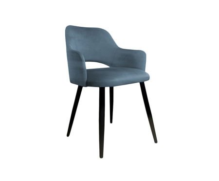 Gray-blue upholstered STAR chair material BL-06