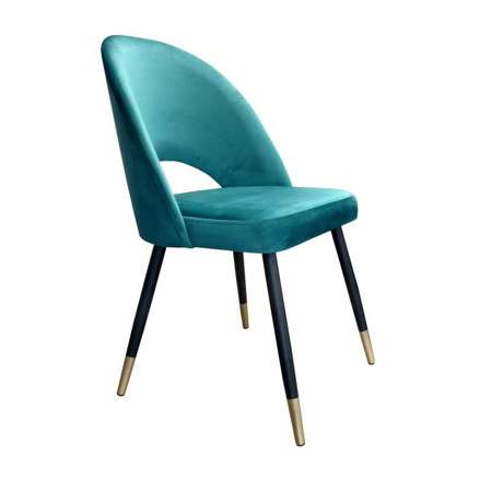 Marine upholstered LUNA chair material MG-20 with golden leg