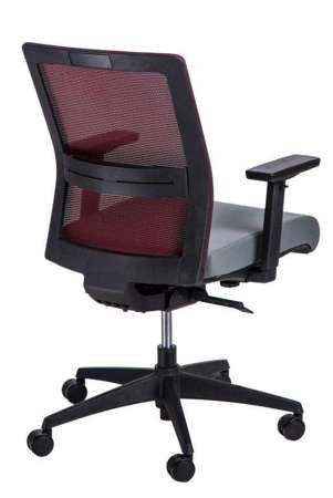 Office chair Press red / gray
