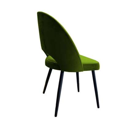 Olive upholstered LUNA chair material BL-75