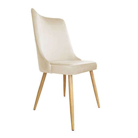 Orion chair, ivory MG-50 material with oak leg
