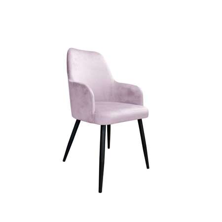 Pink upholstered PEGAZ chair material MG-55