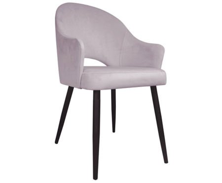 Pink upholstered chair armchair DIUNA material MG-55