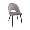 Pink upholstered LUNA chair material MG-55