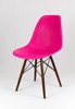 SK Design KR012 Dark Pink Chair Wenge legs