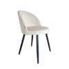 White upholstered CENTAUR chair material MG-50