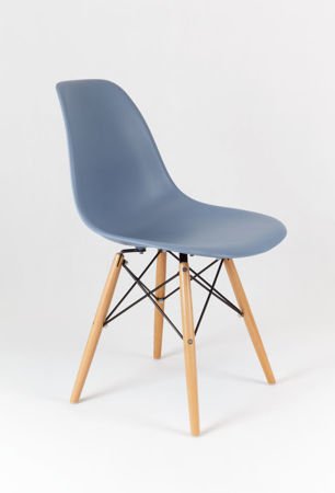SK Design KR012 Gołębie (szare) Krzesło, Nogi buk