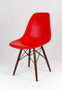 SK Design KR012 Czerwone Krzesło Wenge